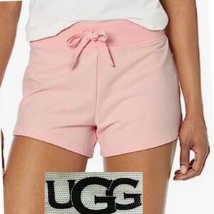 Ugg Women’s Sz L Pink Opal‎ Maurice Micro Terry Shorts